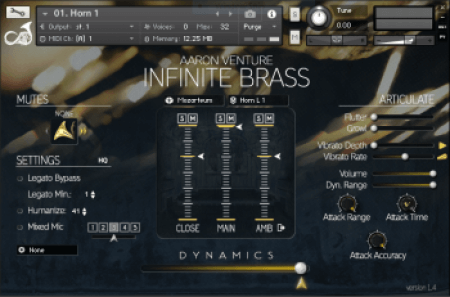 Aaron Venture Infinite Brass v1.6 KONTAKT